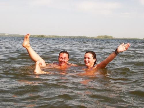 Водопад и Волга